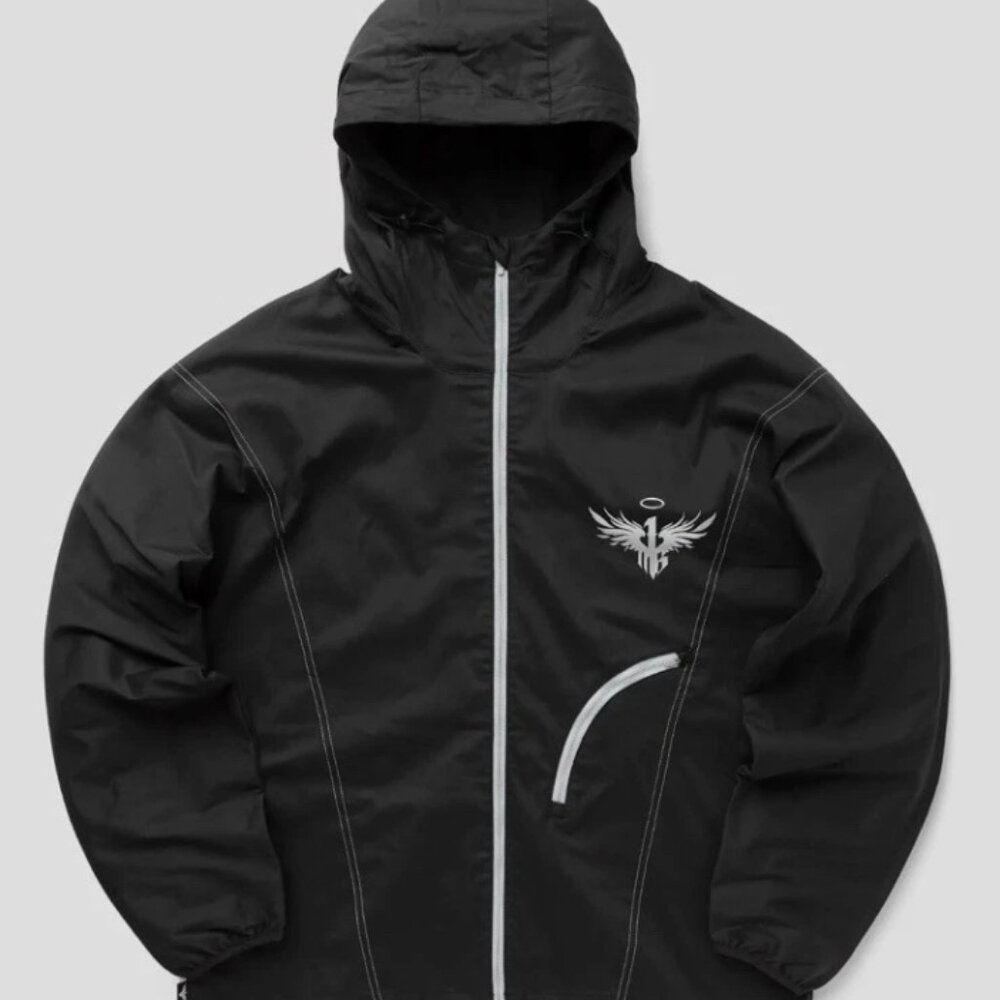 PUMA X Lamelo Color Block Zip-Up Black Hoodie Sz. Small 622881-01 $100.00